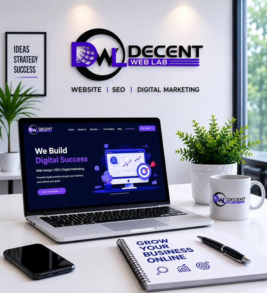 Professional Website Design, SEO & Digital Marketing Services by Decent Web Lab